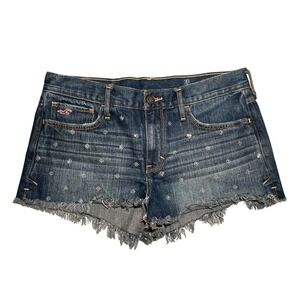 Hollister Women's Embellished Jean Shorts - Size 9